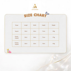Square flower and cheese cat puzzle toy size chart