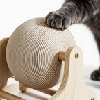 Rotating scratch ball surface detail