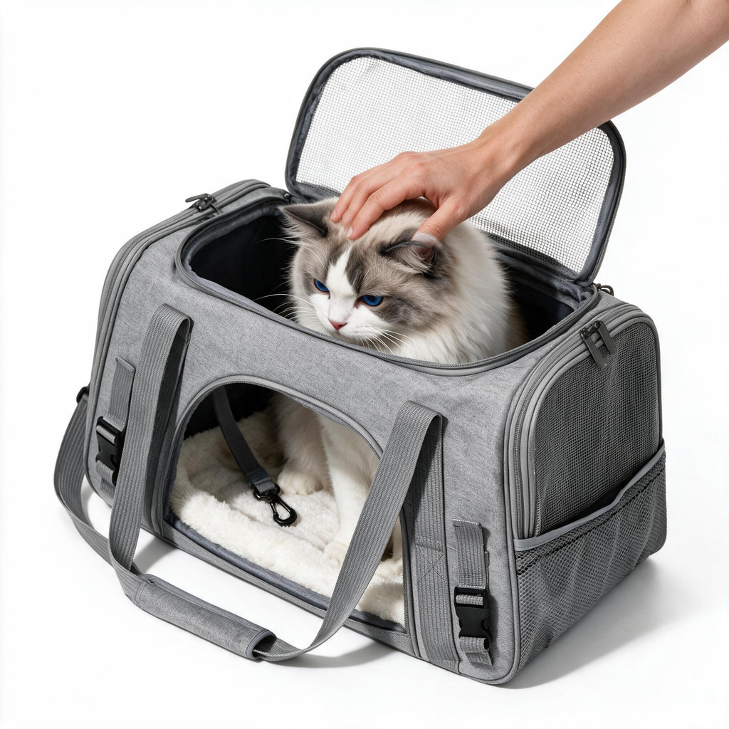Annapaws pet carrier travel lifestyle scene