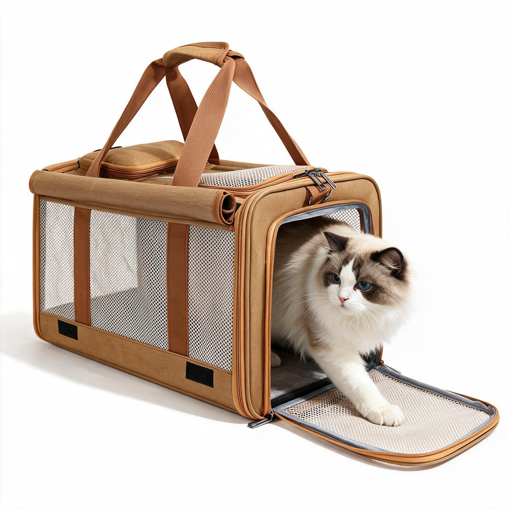 PTB002 travel carrier in use